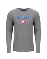South Putnam HS Girls Basketball Border - Tri Blend Long Sleeve