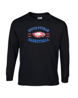 South Putnam HS Girls Basketball Curve - Mens Cotton Long Sleeve