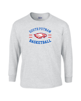South Putnam HS Girls Basketball Curve - Mens Cotton Long Sleeve