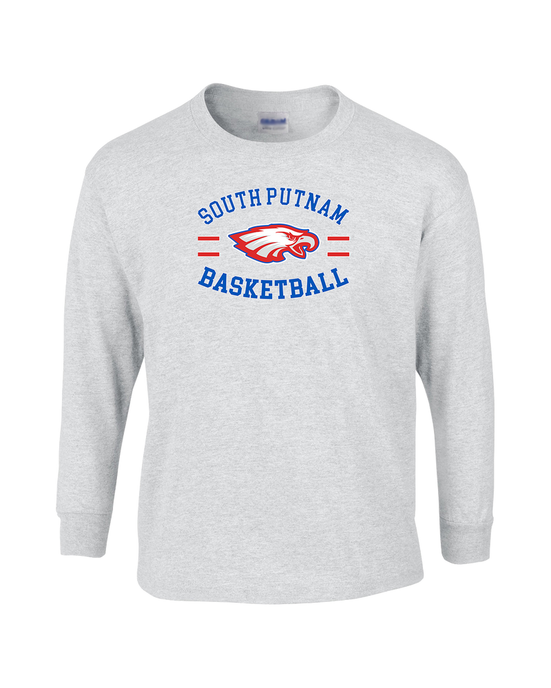 South Putnam HS Girls Basketball Curve - Mens Cotton Long Sleeve