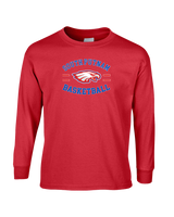 South Putnam HS Girls Basketball Curve - Mens Cotton Long Sleeve