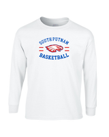 South Putnam HS Girls Basketball Curve - Mens Cotton Long Sleeve