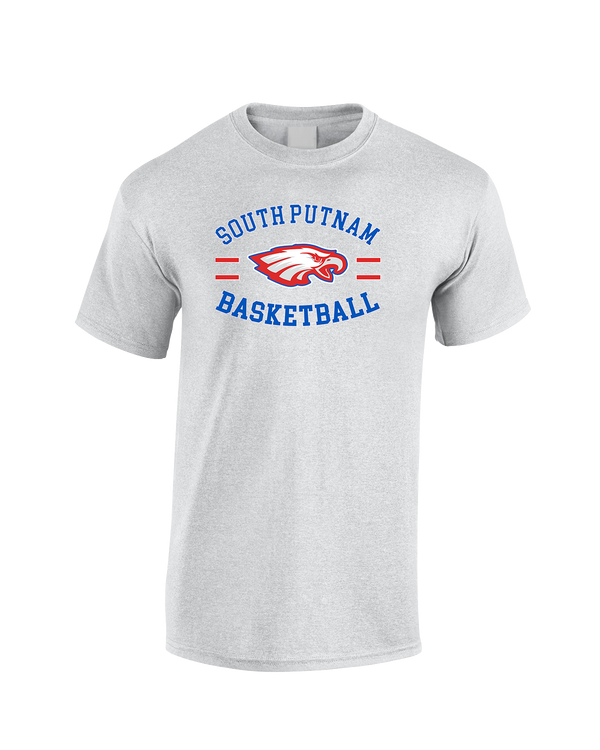 South Putnam HS Girls Basketball Curve - Cotton T-Shirt