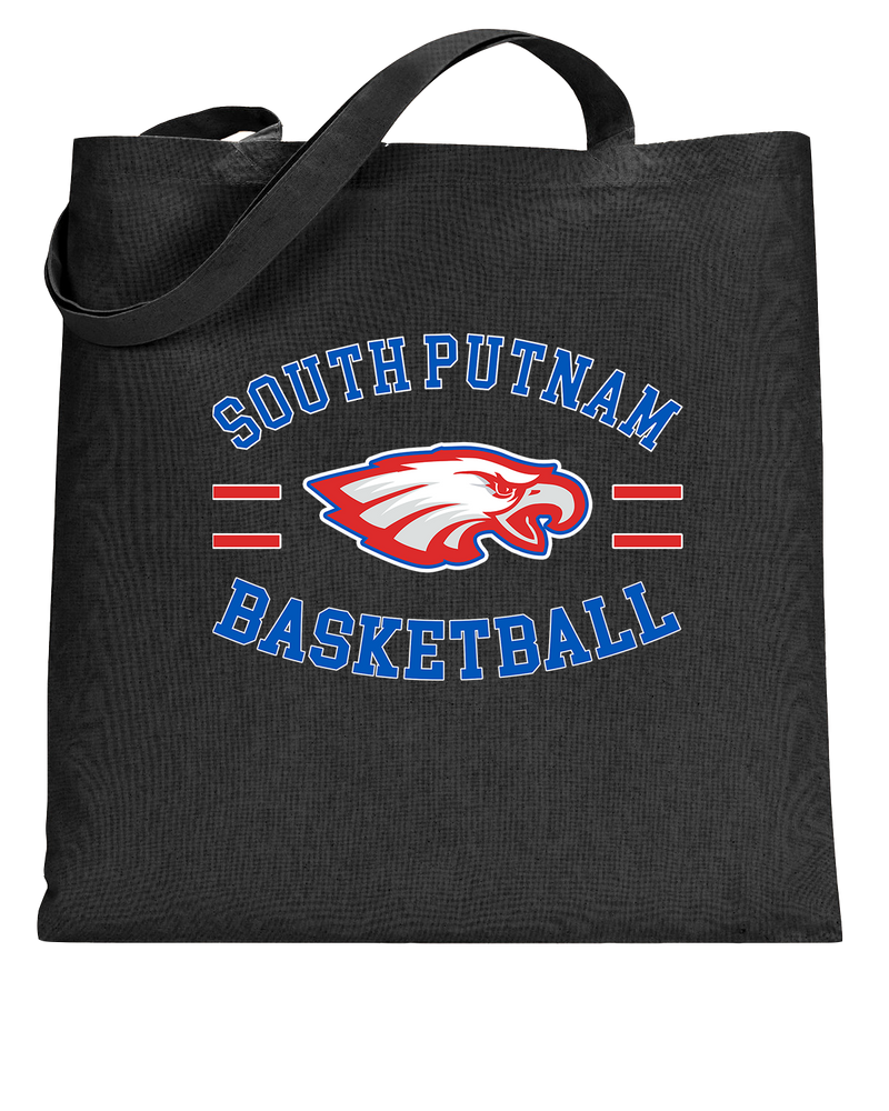 South Putnam HS Girls Basketball Curve - Tote Bag
