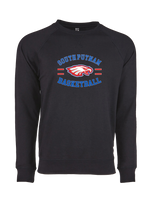 South Putnam HS Girls Basketball Curve - Crewneck Sweatshirt