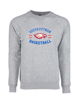South Putnam HS Girls Basketball Curve - Crewneck Sweatshirt