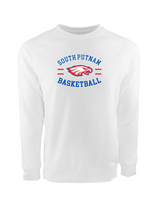 South Putnam HS Girls Basketball Curve - Crewneck Sweatshirt