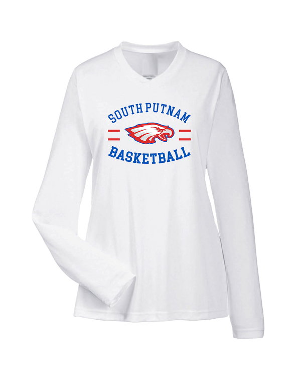 South Putnam HS Girls Basketball Curve - Womens Performance Long Sleeve