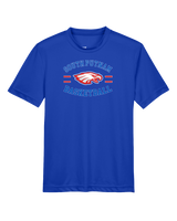 South Putnam HS Girls Basketball Curve - Youth Performance T-Shirt