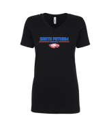 South Putnam HS Girls Basketball Curve - Womens V-Neck