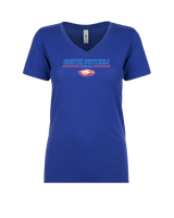 South Putnam HS Girls Basketball Curve - Womens V-Neck