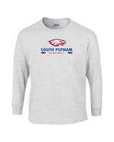 South Putnam HS Girls Basketball Stacked - Mens Cotton Long Sleeve