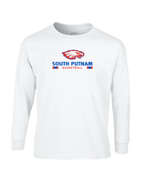 South Putnam HS Girls Basketball Stacked - Mens Cotton Long Sleeve