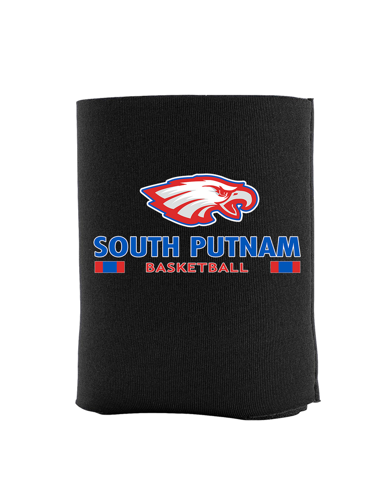South Putnam HS Girls Basketball Stacked - Koozie