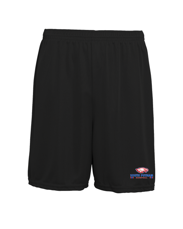 South Putnam HS Girls Basketball Stacked - 7 inch Training Shorts