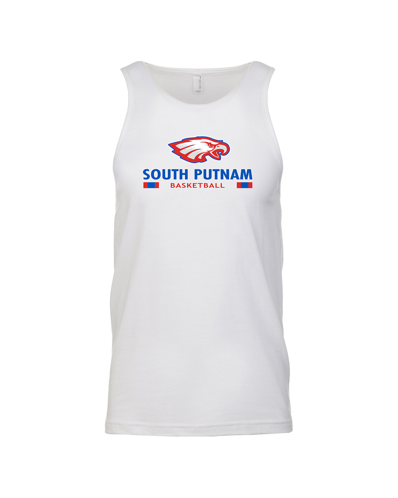 South Putnam HS Girls Basketball Stacked - Mens Tank Top