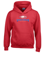 South Putnam HS Girls Basketball Stacked - Cotton Hoodie