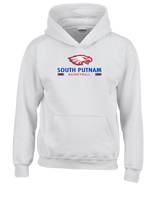South Putnam HS Girls Basketball Stacked - Cotton Hoodie