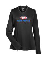 South Putnam HS Girls Basketball Stacked - Womens Performance Long Sleeve