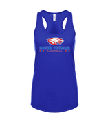 South Putnam HS Girls Basketball Stacked - Womens Tank Top