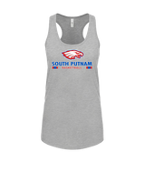 South Putnam HS Girls Basketball Stacked - Womens Tank Top