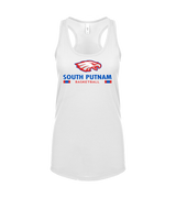 South Putnam HS Girls Basketball Stacked - Womens Tank Top