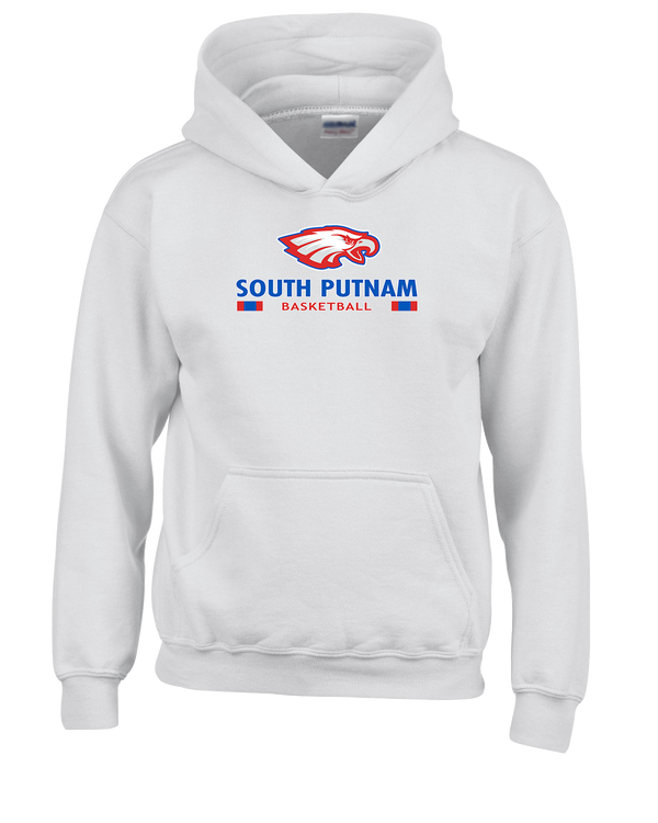 South Putnam HS Girls Basketball Stacked - Youth Hoodie