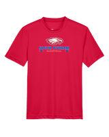 South Putnam HS Girls Basketball Stacked - Youth Performance T-Shirt