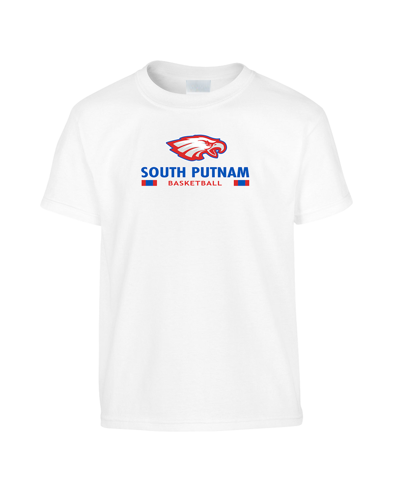 South Putnam HS Girls Basketball Stacked - Youth T-Shirt
