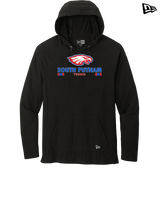 South Putnam HS Tennis Stacked - New Era Tri-Blend Hoodie