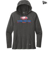 South Putnam HS Tennis Stacked - New Era Tri-Blend Hoodie
