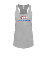 South Putnam HS Tennis Stacked - Womens Tank Top