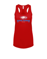 South Putnam HS Tennis Stacked - Womens Tank Top