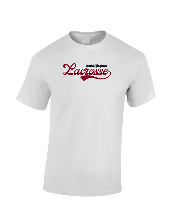 South Effingham HS Lacrosse Banner - Cotton T-Shirt