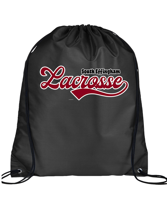 South Effingham HS Lacrosse Banner - Drawstring Bag
