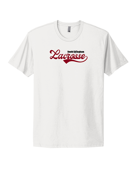 South Effingham HS Lacrosse Banner - Mens Select Cotton T-Shirt