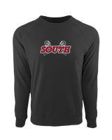 South Effingham HS Lacrosse Sticks - Crewneck Sweatshirt