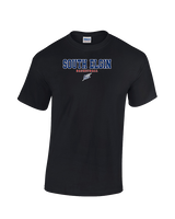 South Elgin HS Basketball Block - Cotton T-Shirt