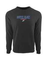 South Elgin HS Basketball Block - Crewneck Sweatshirt