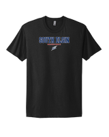 South Elgin HS Basketball Block - Mens Select Cotton T-Shirt