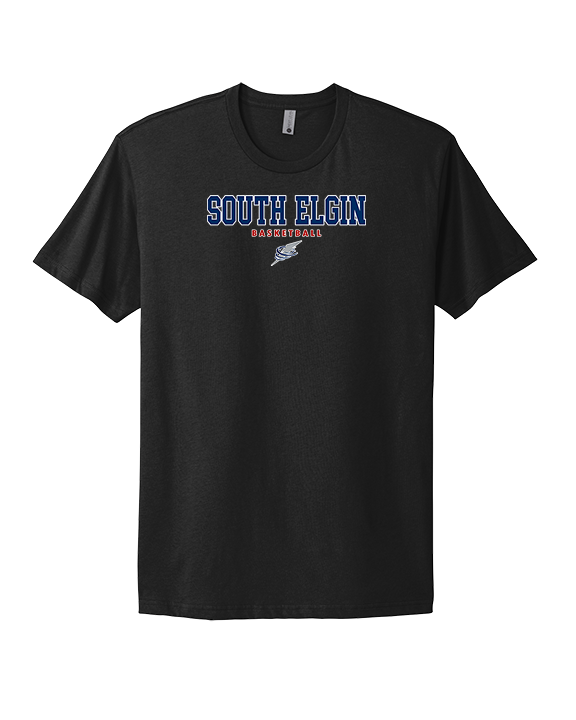 South Elgin HS Basketball Block - Mens Select Cotton T-Shirt