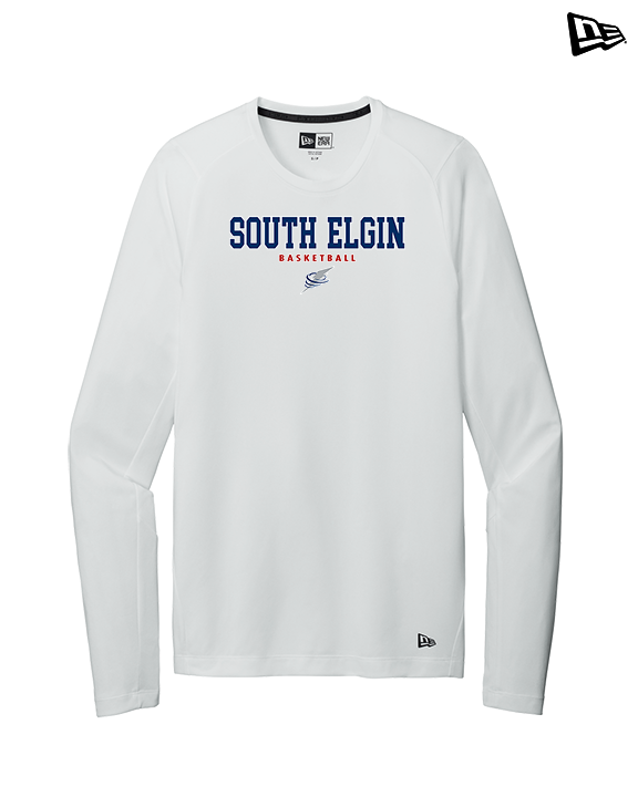 South Elgin HS Basketball Block - New Era Performance Long Sleeve