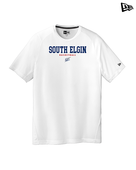 South Elgin HS Basketball Block - New Era Performance Shirt