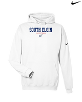 South Elgin HS Basketball Block - Nike Club Fleece Hoodie