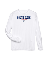 South Elgin HS Basketball Block - Performance Longsleeve