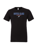 South Elgin HS Basketball Block - Tri-Blend Shirt