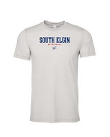 South Elgin HS Basketball Block - Tri-Blend Shirt