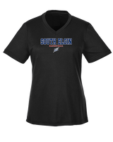 South Elgin HS Basketball Block - Womens Performance Shirt