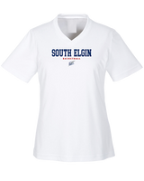 South Elgin HS Basketball Block - Womens Performance Shirt