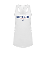 South Elgin HS Basketball Block - Womens Tank Top